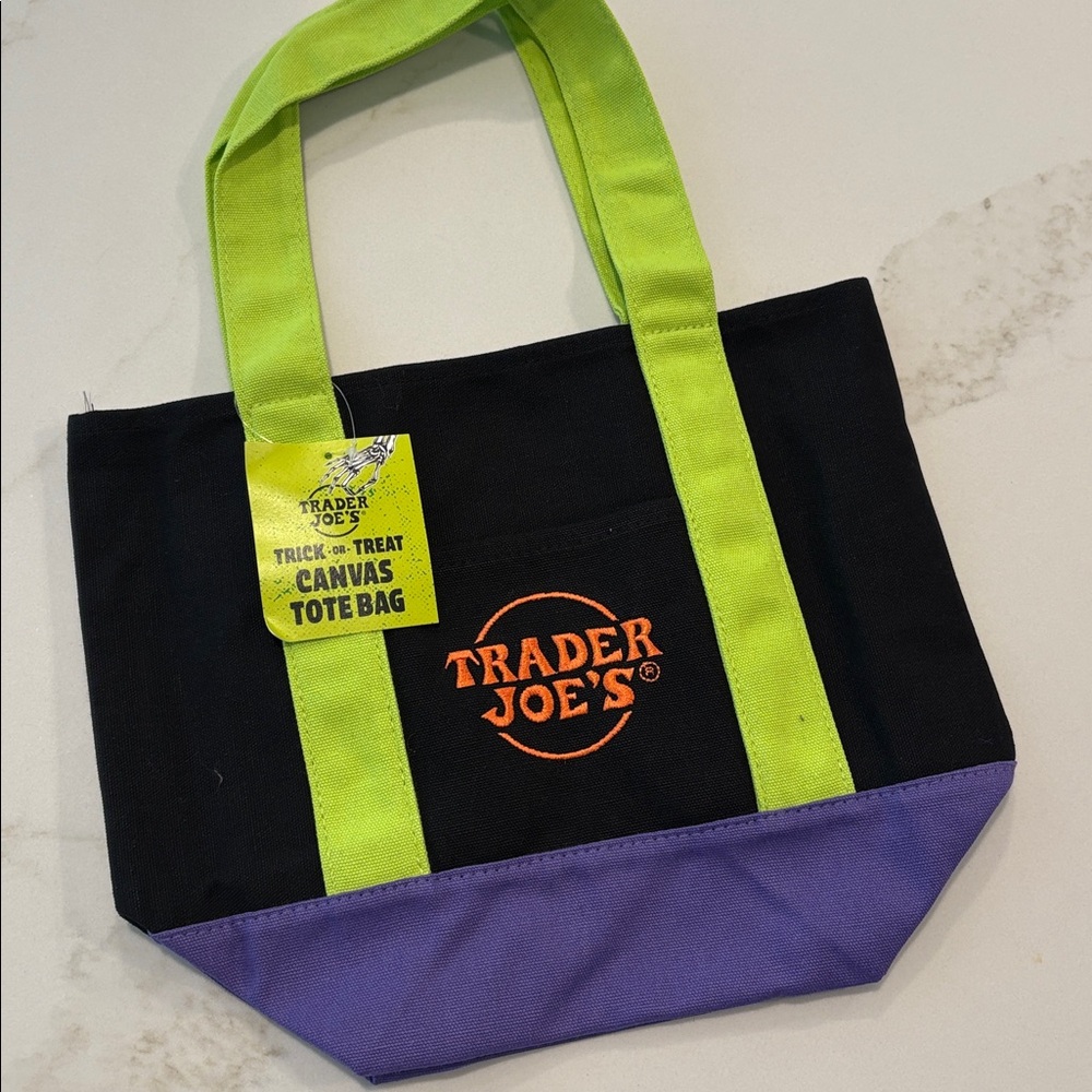 Trader Joe's Halloween Canvas Tote Bag